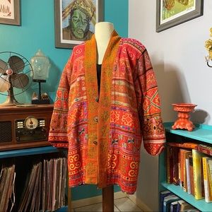 VINTAGE handmade reversible Jacket